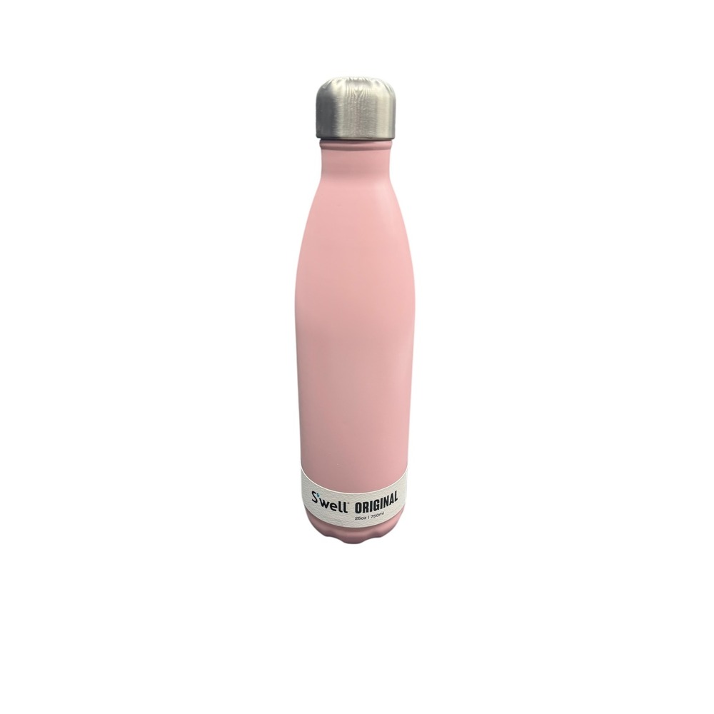 S'well Original Pink‎ Insulated Water Bottle 25oz THERMA-SFHIELD TECHNOLOGY